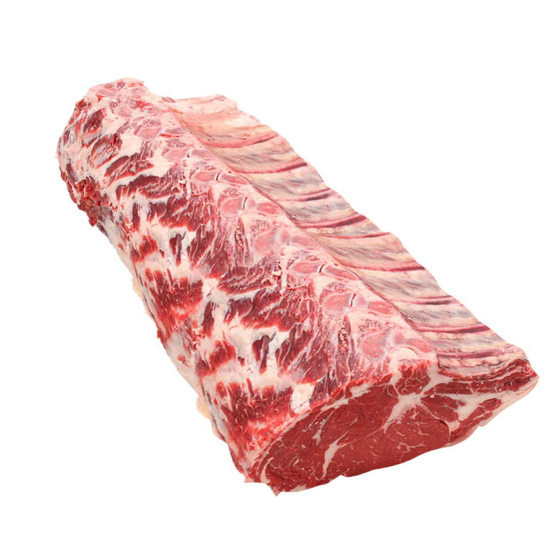 USDA PRIME Angus (18 23 lbs.) Beef Ribeye, Fat CapOn, Bone In